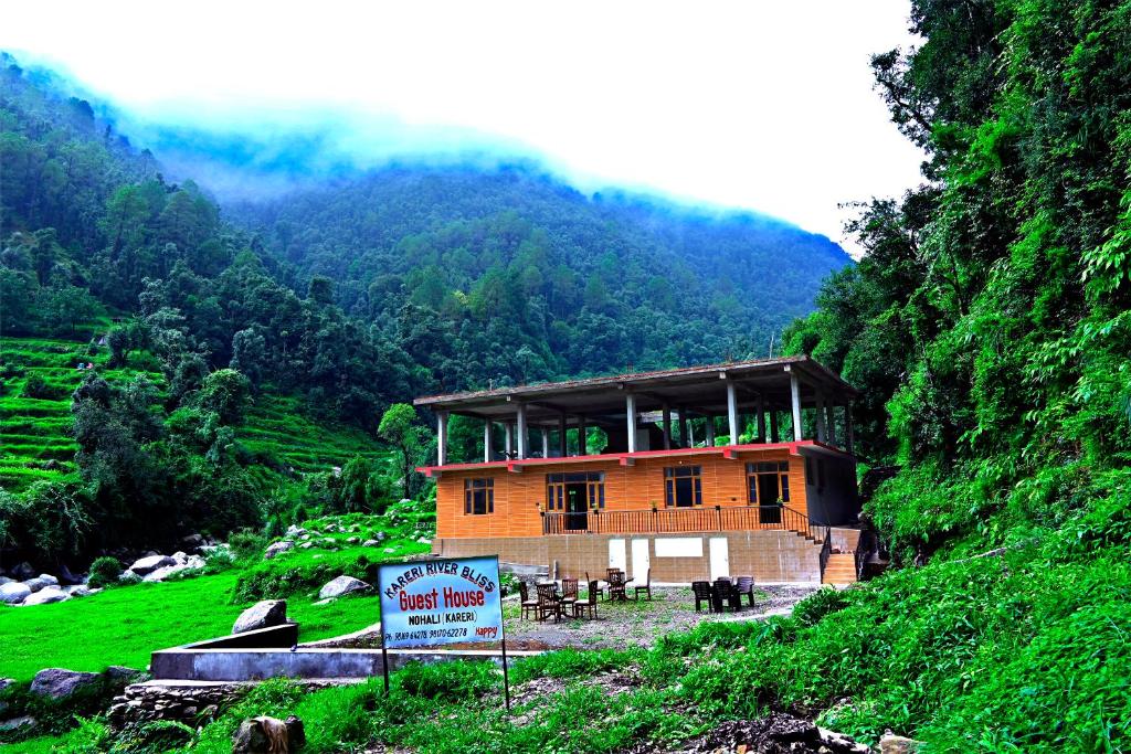 Dharamshala style building exterior