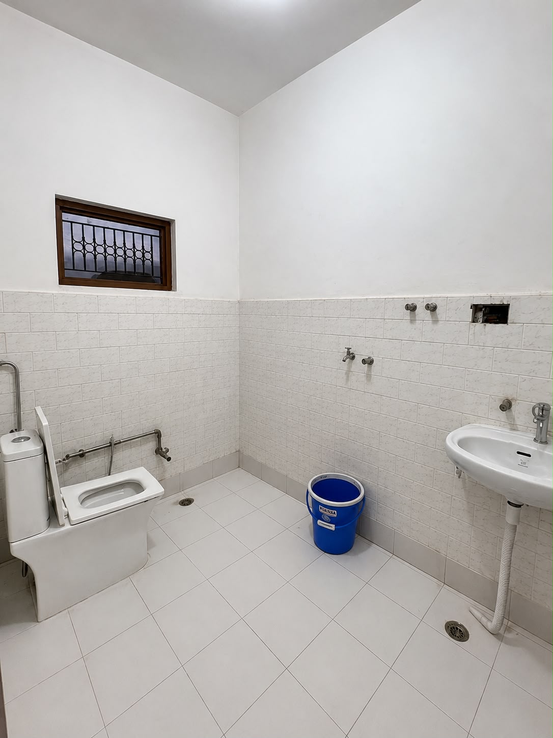 Well-maintained washroom